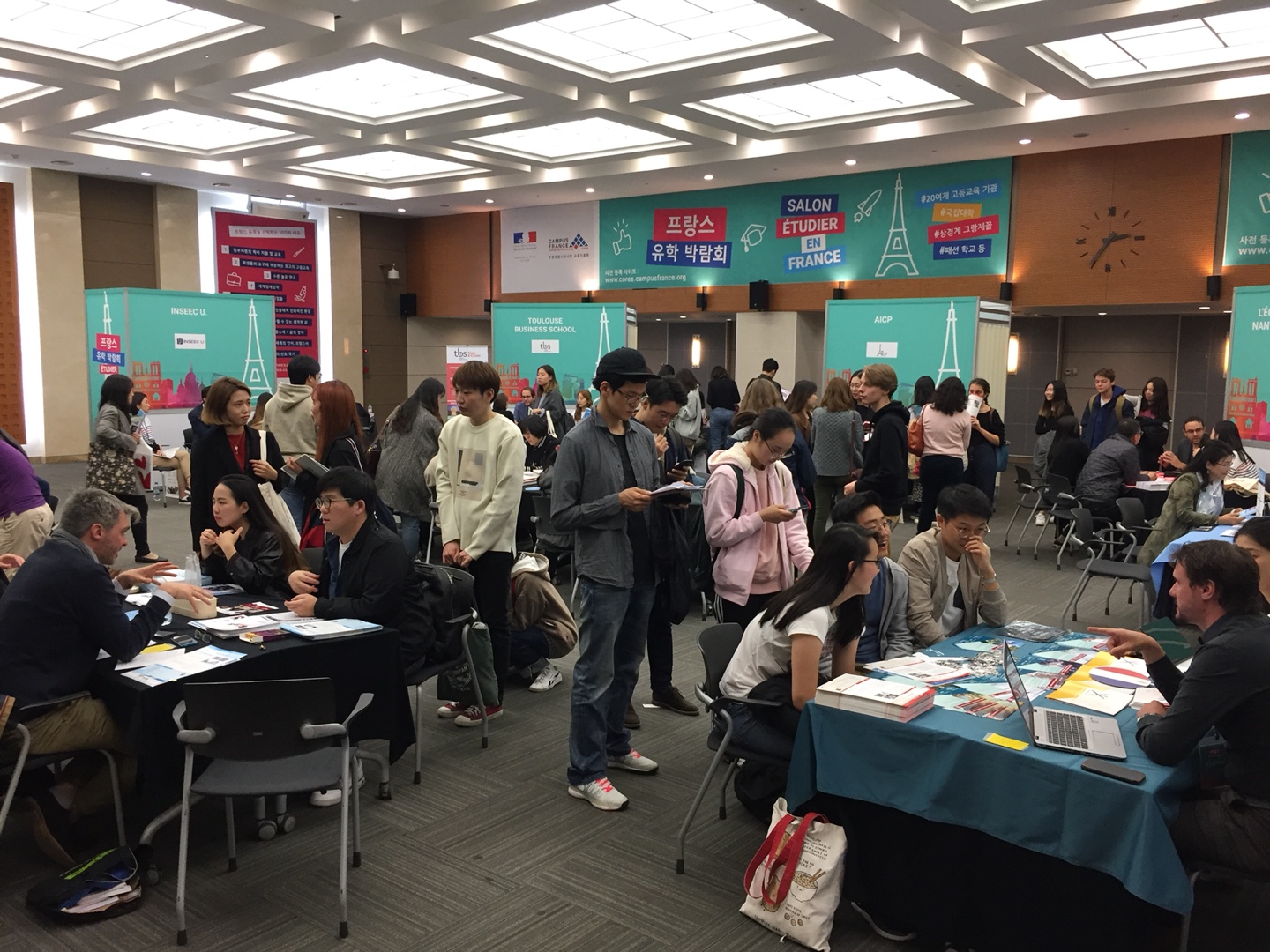 Education Fair "Study in France" in Seoul, October 2018