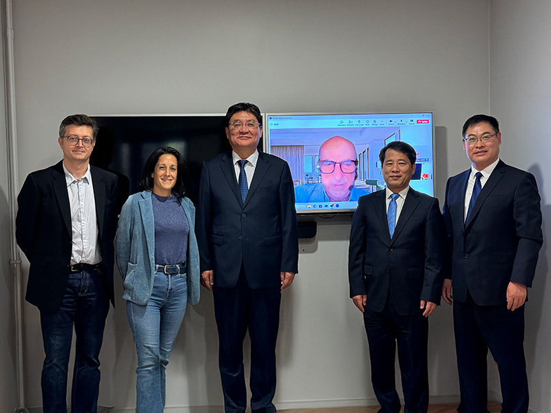 Network n+i representatives, and YANTAI university representatives